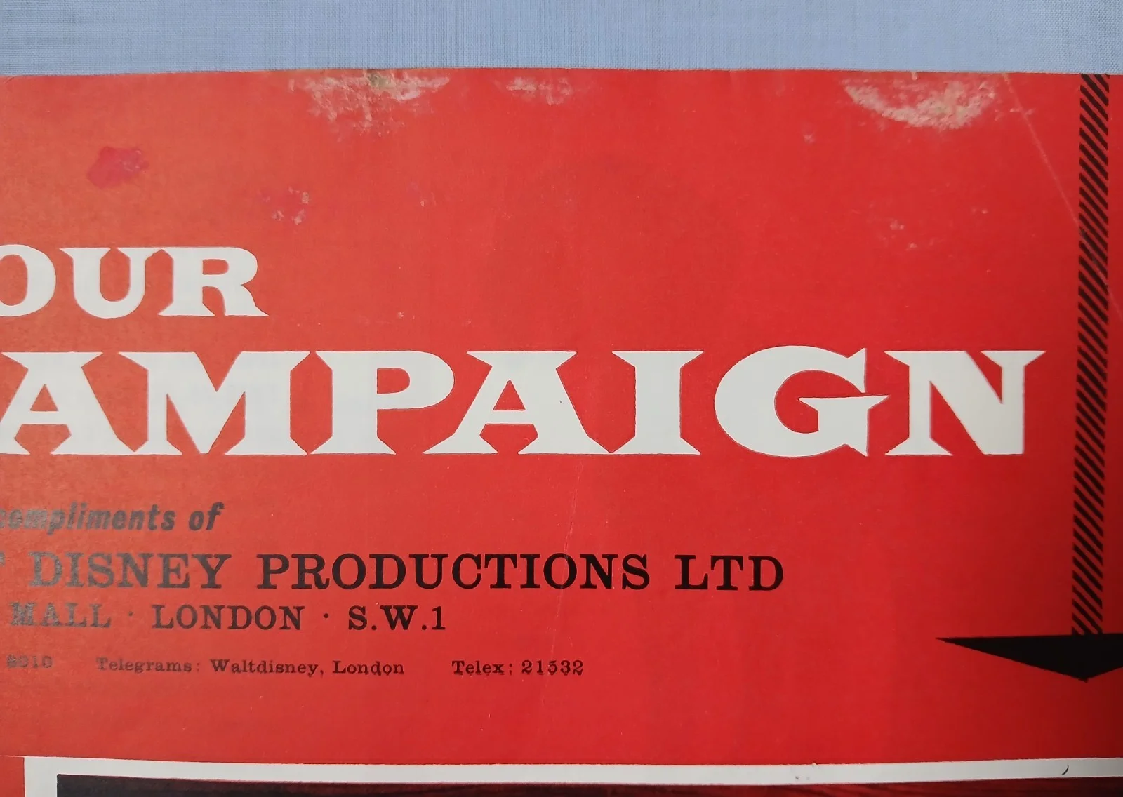 SAVAGE SAM (1963) rare original UK Exhibitors Campaign Press Book, изображение 2