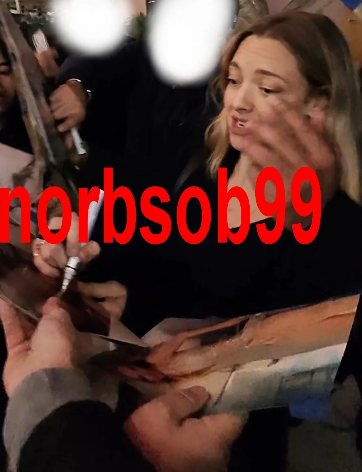 AMANDA SEYFRIED SIGNED VOGUE CHLOE 8x10 PHOTO wEXACT VIDEO PROOF & AUTOGRAPH COA, image 4