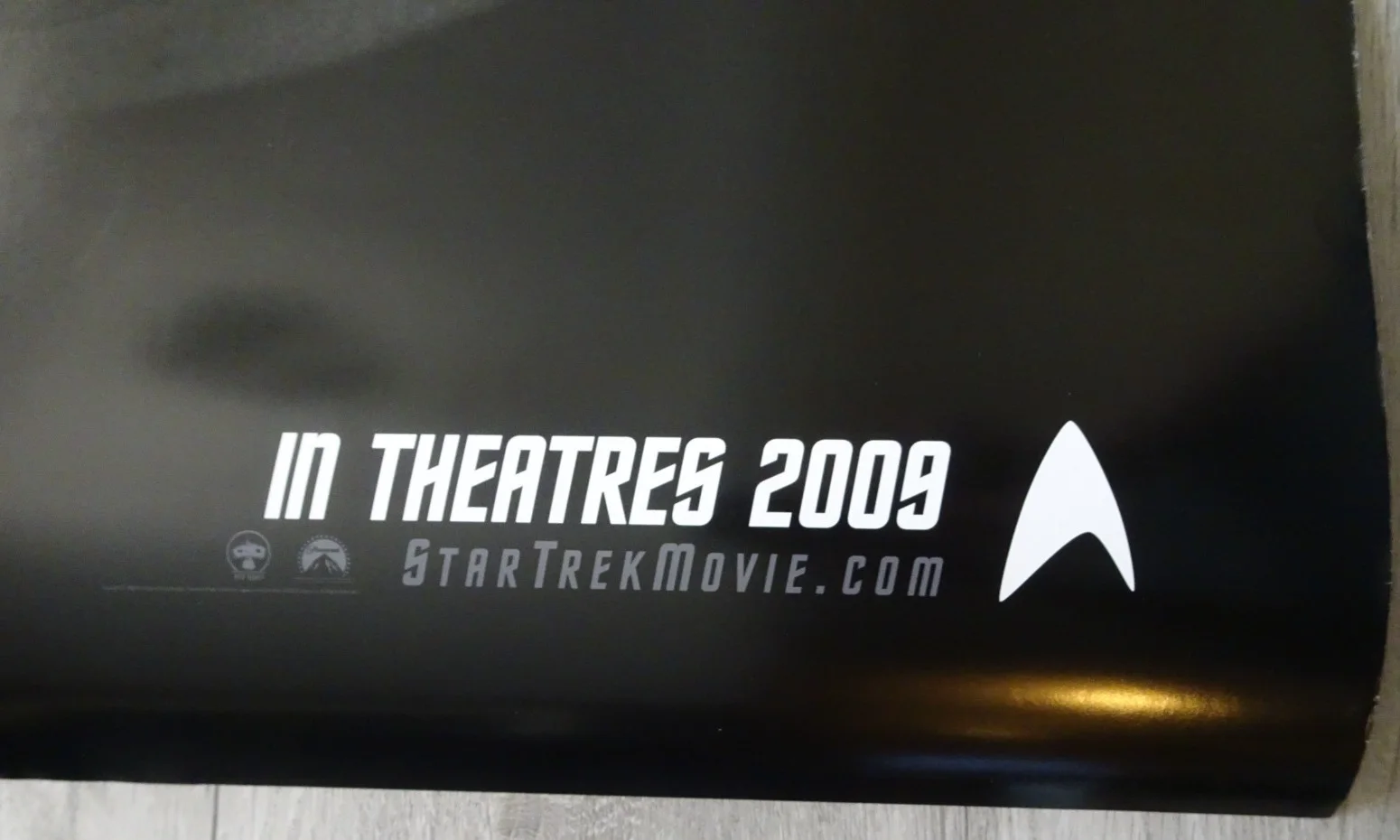 Star Trek Poster One Sheet Kirk Chris Pine 2009, image 4