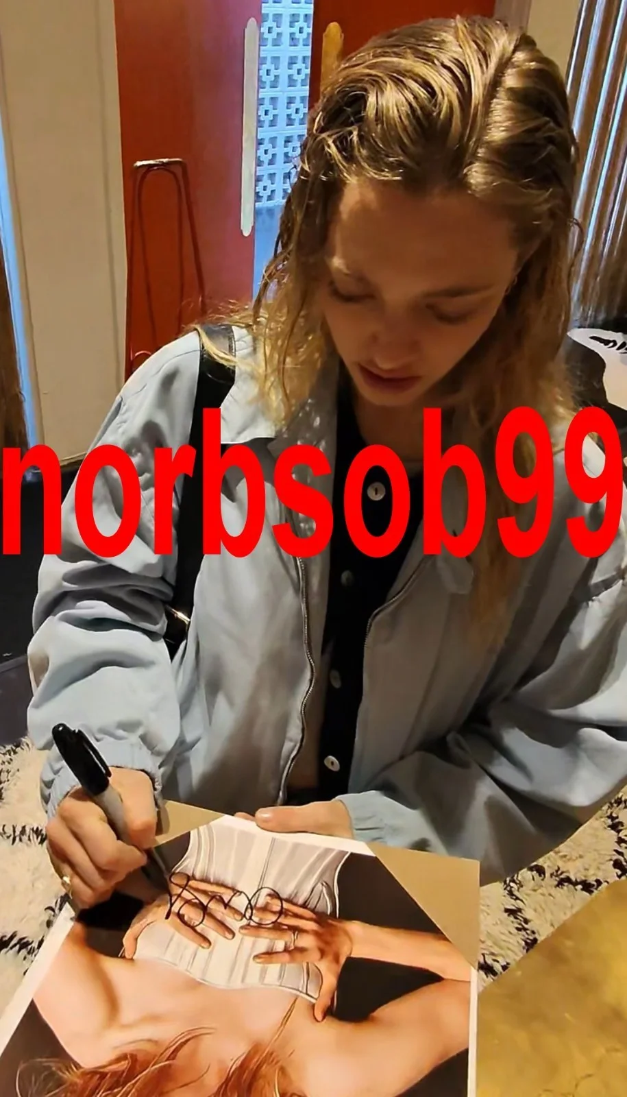 AMANDA SEYFRIED SIGNED THE HOUSEMAID 11x14 PHOTO A w/EXACT PROOF & AUTOGRAPH COA, изображение 3