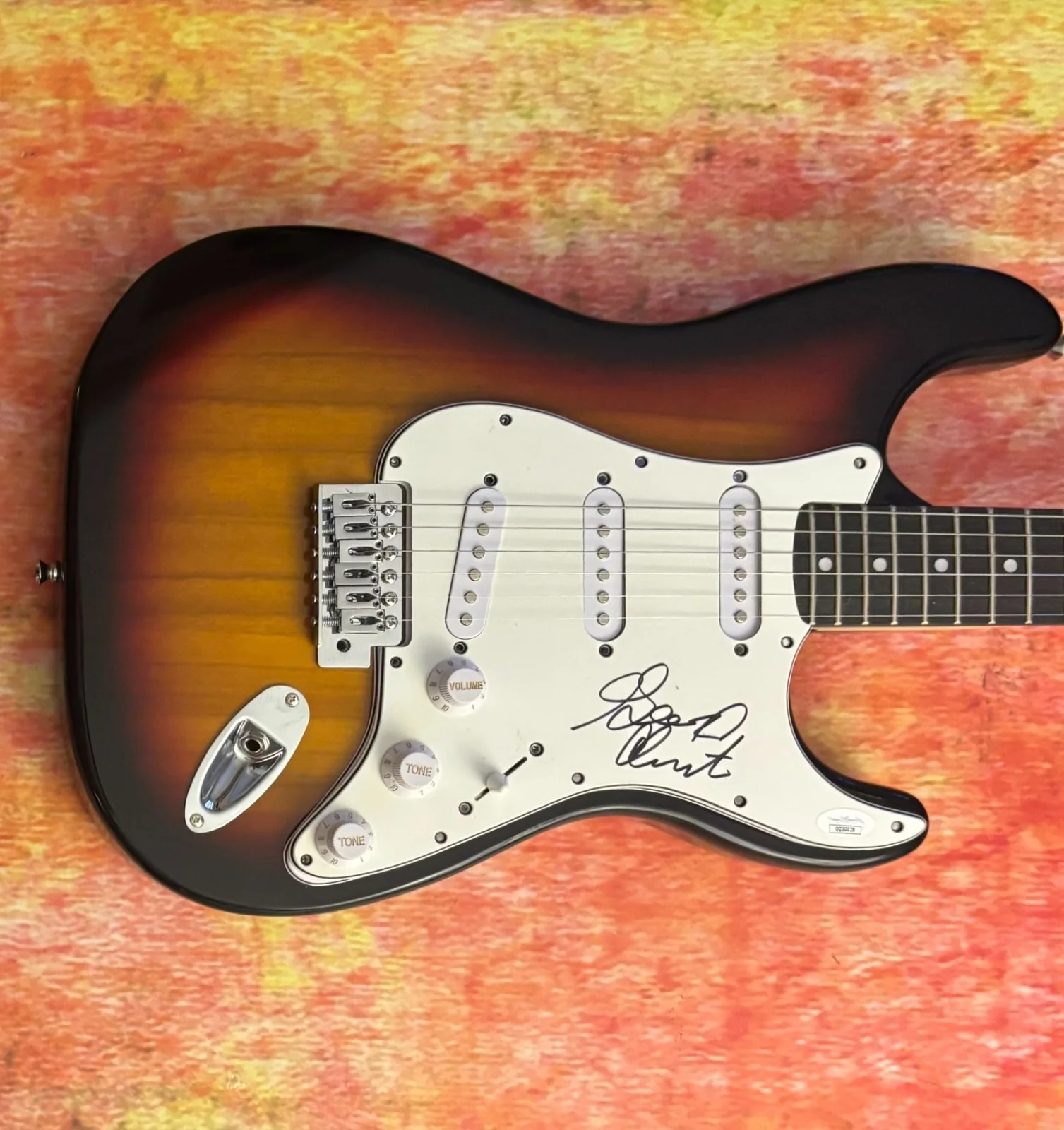 JSA Parliament-Funkadelic * GEORGE CLINTON * Signed Electric Guitar COA, image 4