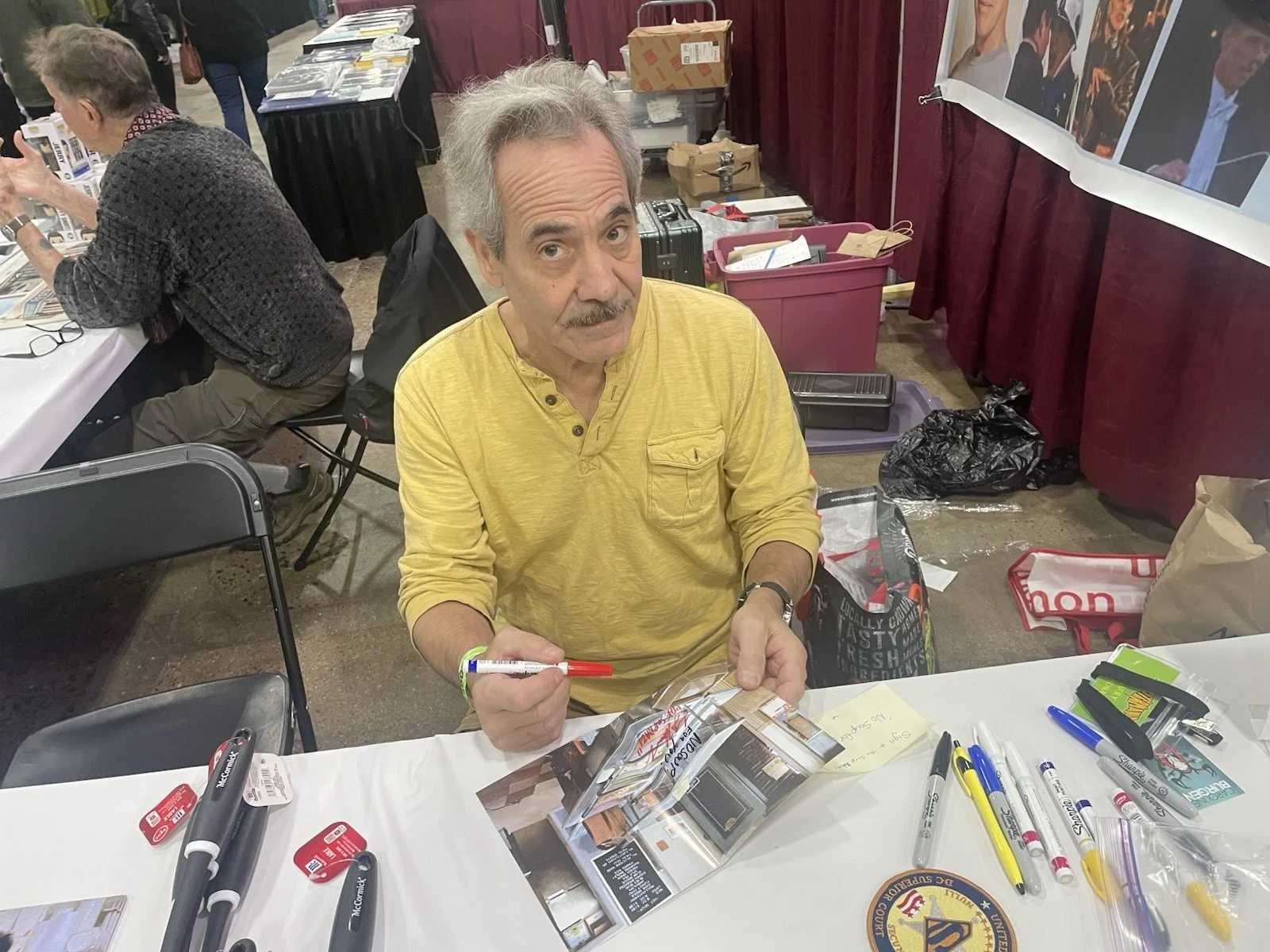 Larry Thomas — Seinfeld Soup Nazi Signed Soup Ladle Autograph No Soup For You Larry Thomas JSA, изображение 4