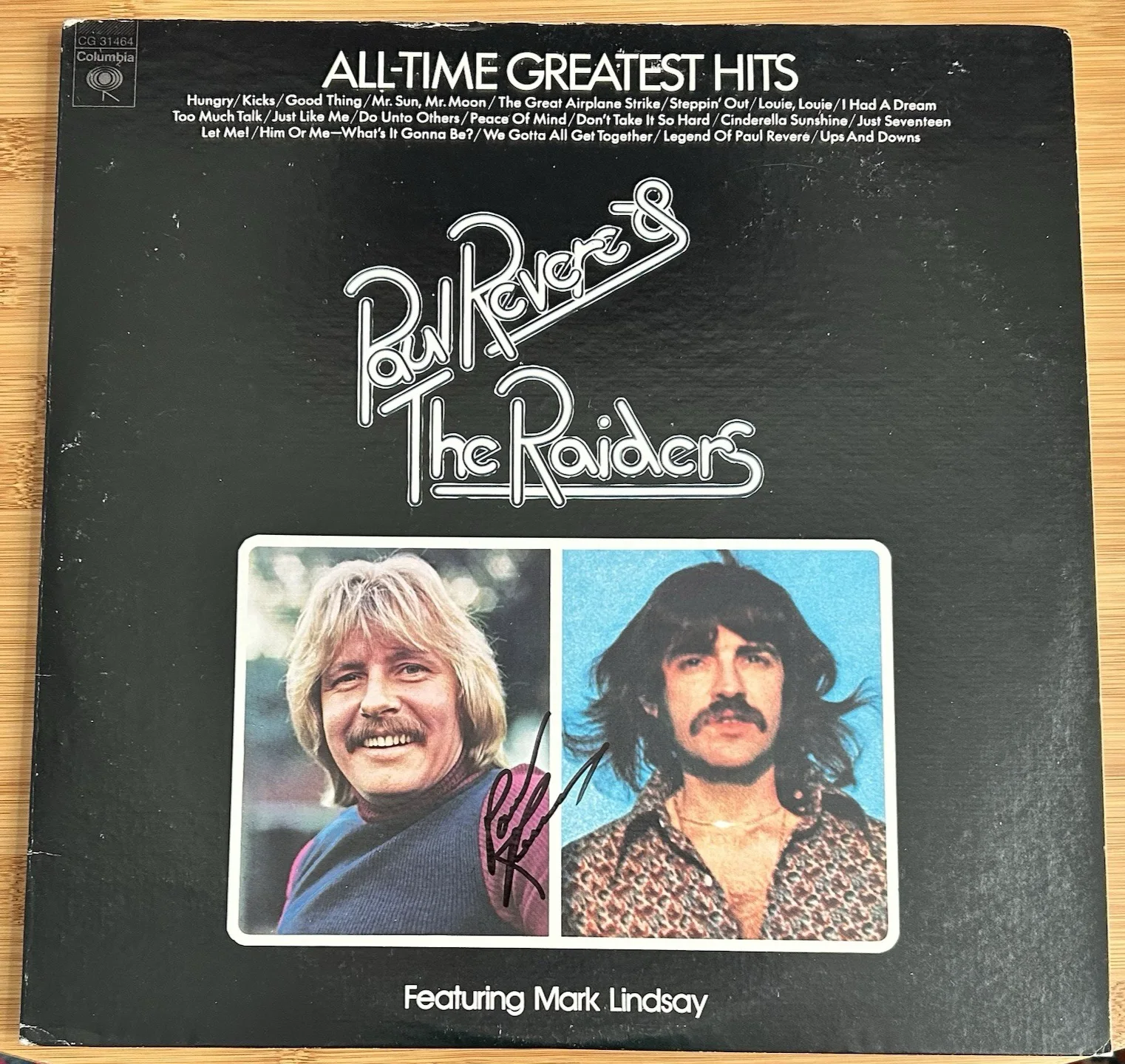 Paul Revere & The Raiders "All-Time Greatest Hits" Vinyl - 2 LPs - Signed - Paul, изображение 2