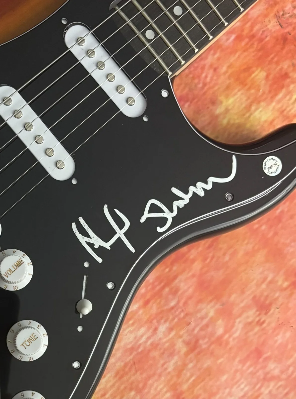 GFA Testament Rock Band * ALEX SKOLNICK * Signed Electric Guitar PROOF COA, image 5