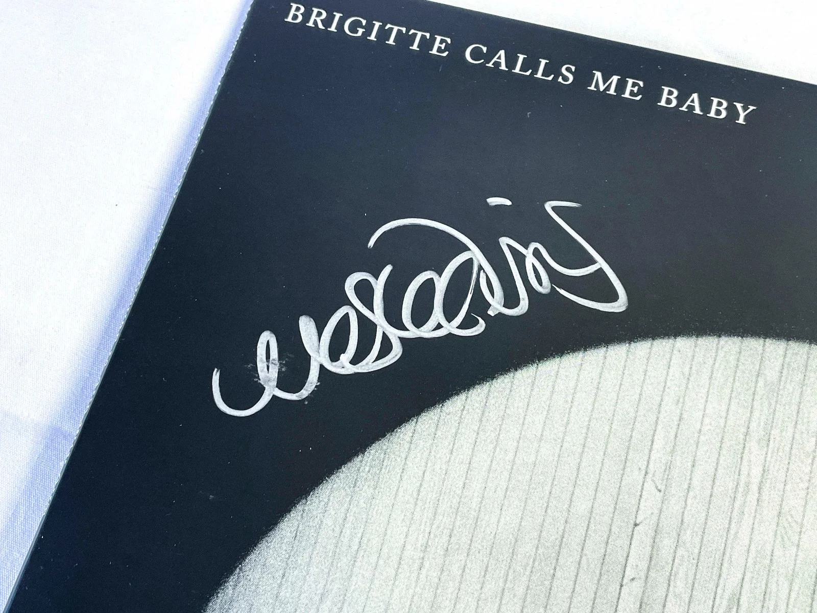 Brigitte Calls Me Baby Band Signed FUTURE IS OUR WAY OUT Smoke Vinyl Album JSA, изображение 2