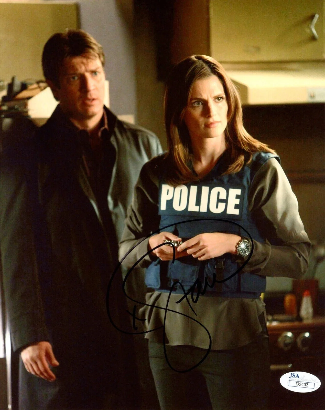 Stana Katic — Stana Katic Signed JSA COA Autographed 8X10 Kate Beckett Castle Photo Auto
