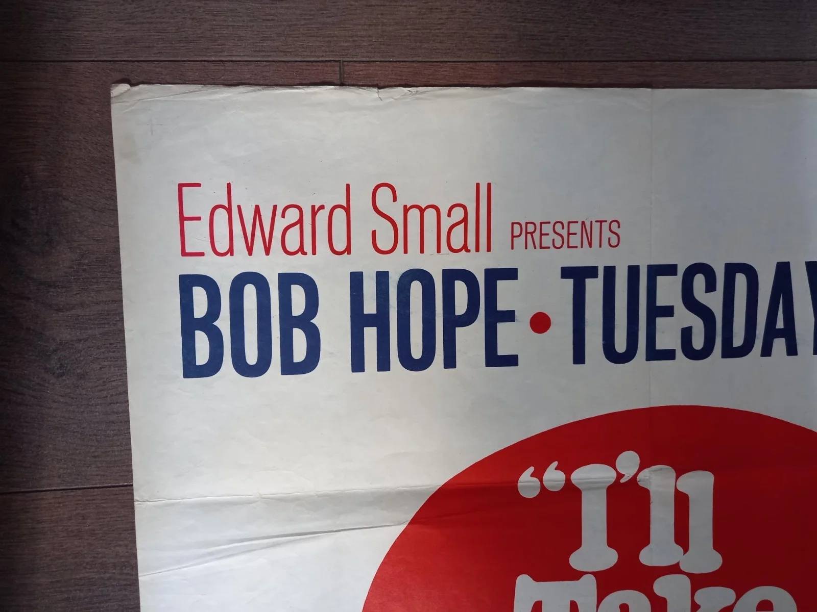 I'LL TAKE SWEDEN 1965 BRITISH QUAD POSTER BOB HOPE TUESDAY WELD FRANKIE AVALON, image 5