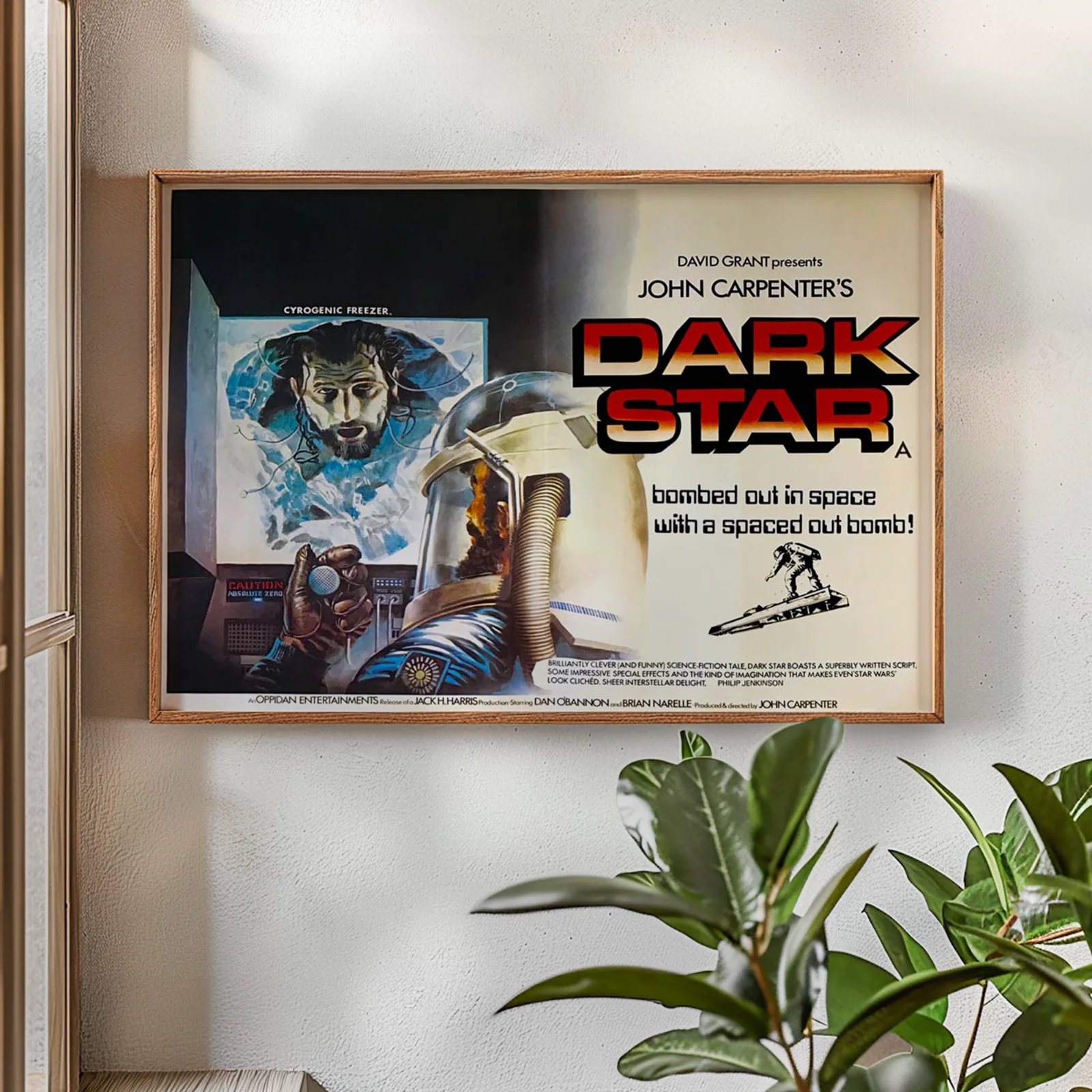 Dark Star 1974 Satirical Sci-Fi Film - Restored 30" x 40" UK Quad Poster, изображение 2