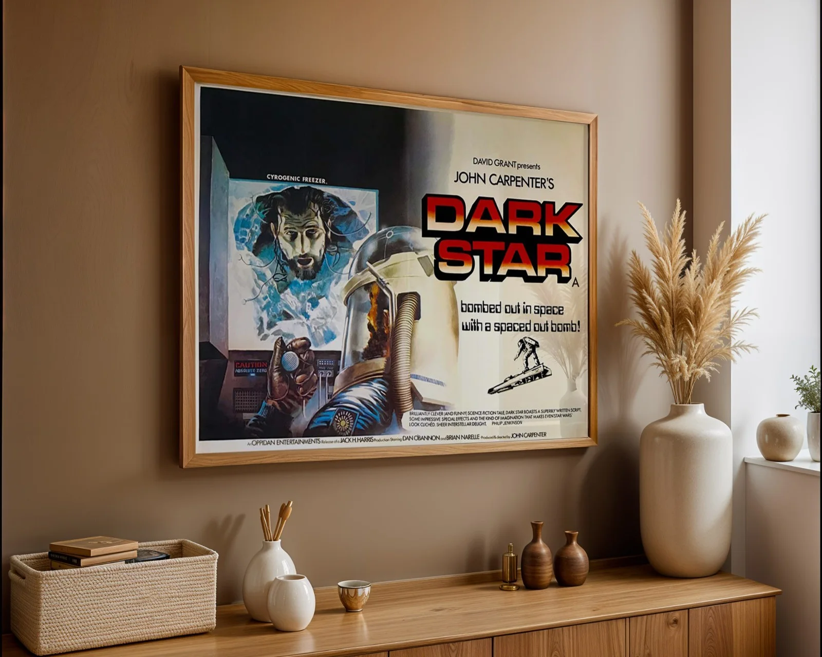 Dark Star 1974 Satirical Sci-Fi Film - Restored 30" x 40" UK Quad Poster, изображение 3
