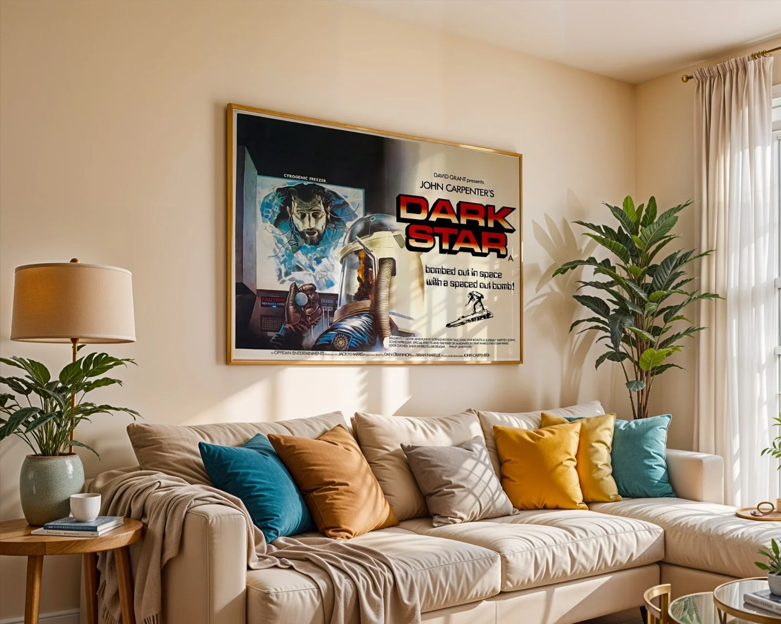 Dark Star 1974 Satirical Sci-Fi Film - Restored 30" x 40" UK Quad Poster, изображение 5