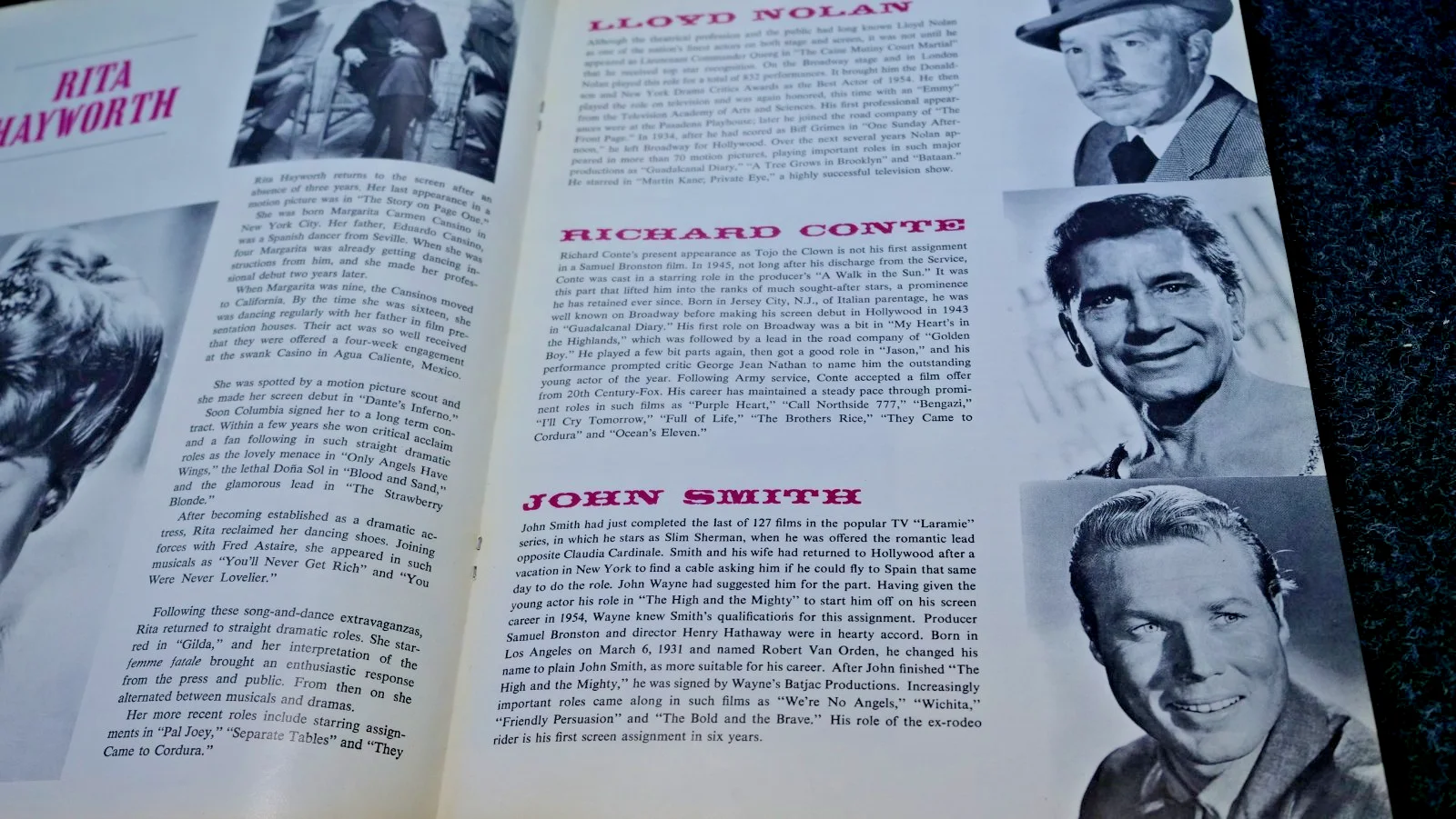 The Magnificent Showman Cinema Film Program John Wayne 1964, изображение 5