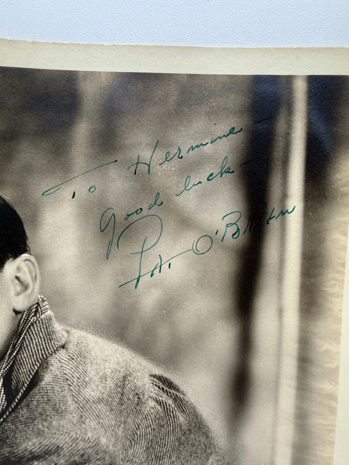 Pat O'Brien Actor Signed Photo 8x10, image 2
