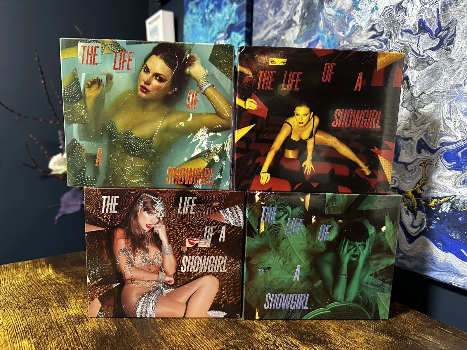 Taylor Swift The Life Of A Showgirl Limited Release Deluxe CD Set of 4 Sealed, изображение 4