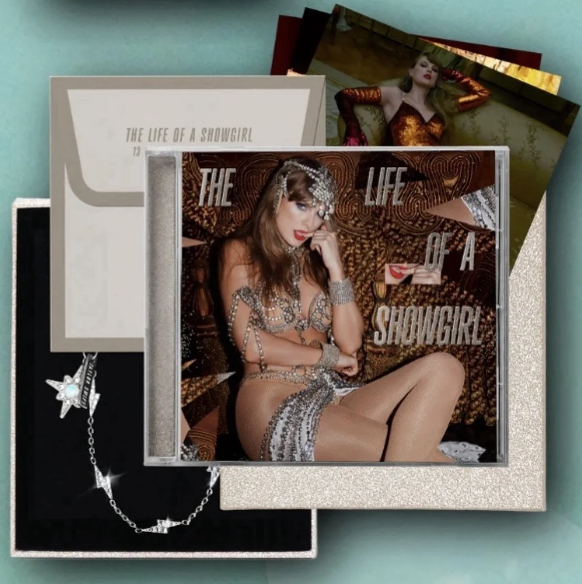 Taylor Swift The Life Of A Showgirl Limited Release Deluxe CD Set of 4 Sealed, изображение 5
