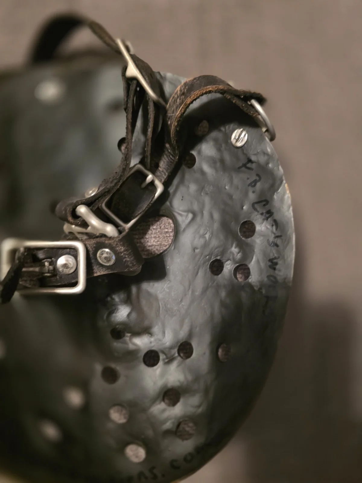 Jason Voorhees Signed Mask Kane Hodder, image 5