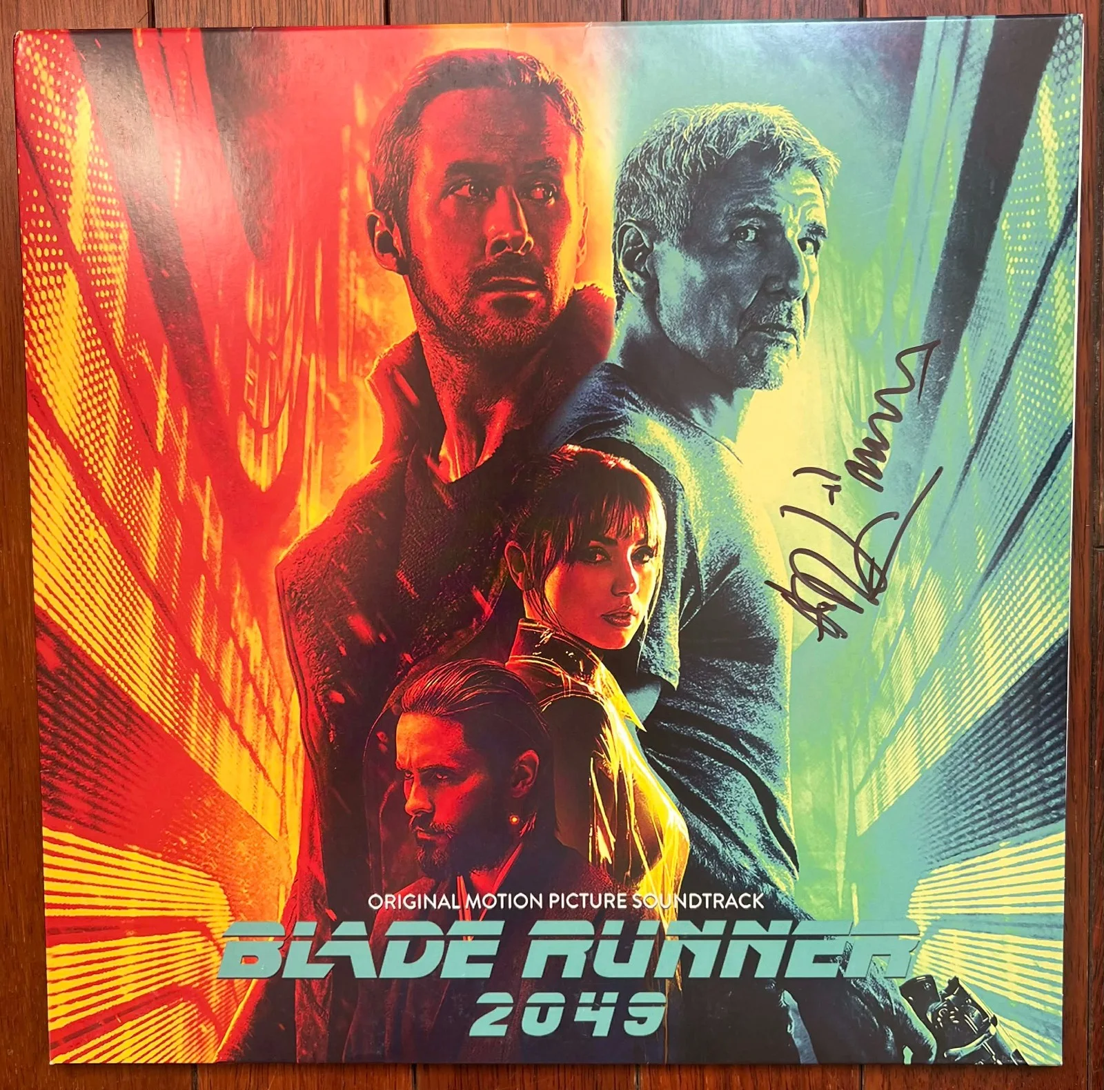Hans Zimmer Blade Runner 2049 Signed Autographed Album Record LP w/COA, изображение 2