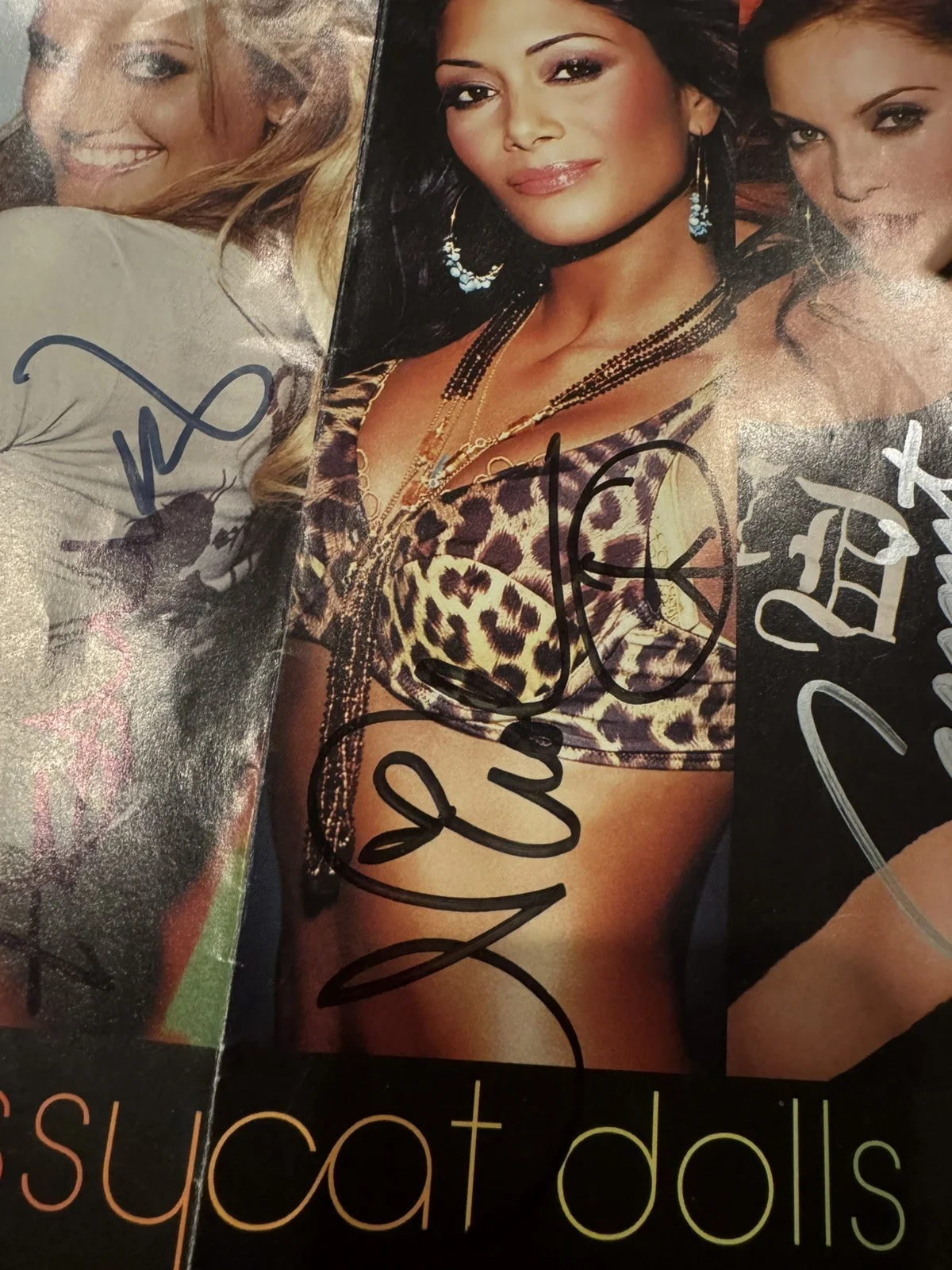 signed the pussycat dolls 11x17 poster autographed nicole scherzinger pcd, image 4