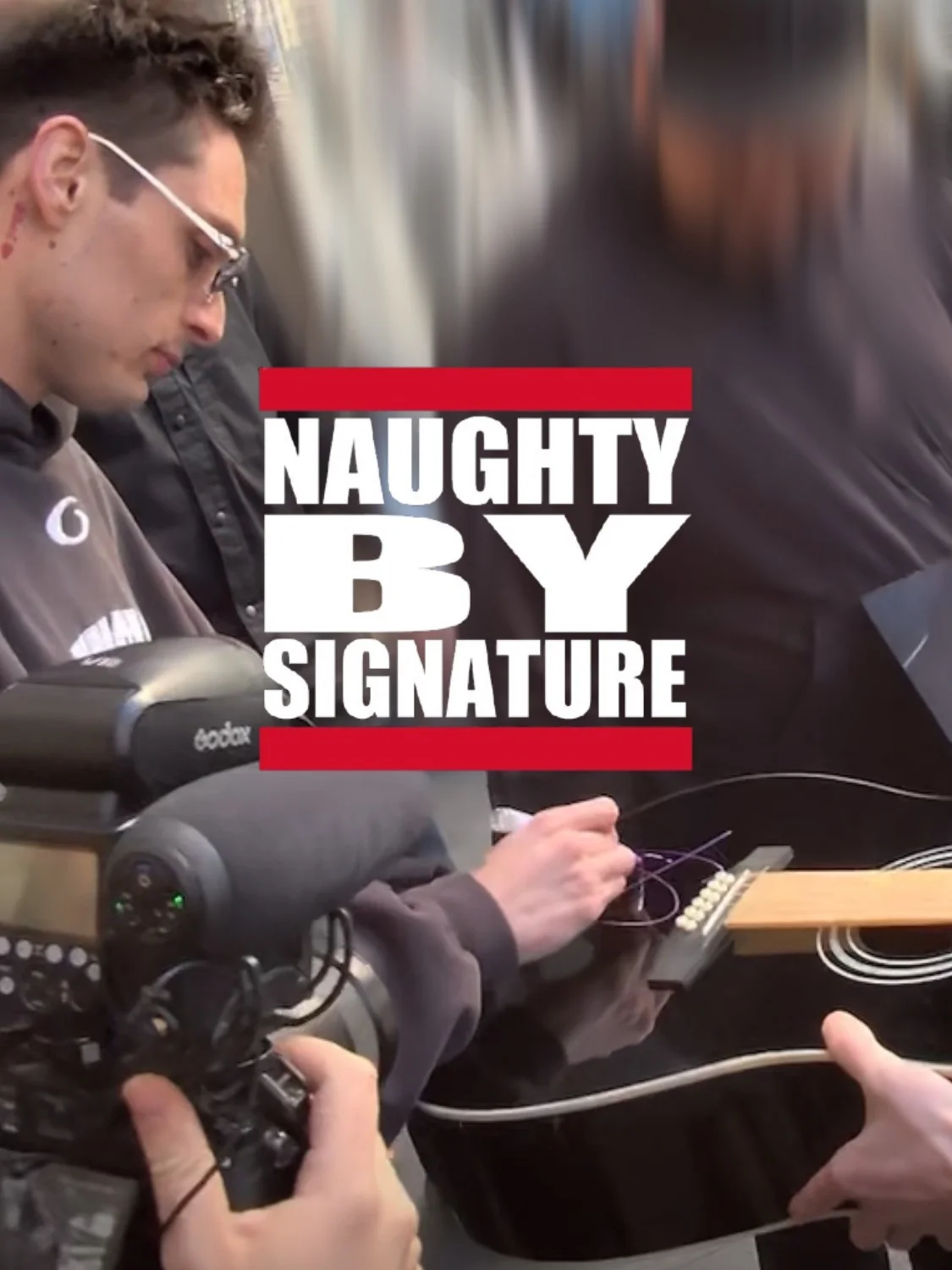 PESO PLUMA SIGNED ACOUSTIC GUITAR BLACK 12 STRING EXODO GENESIS AUTOGRAPH PROOF, image 2