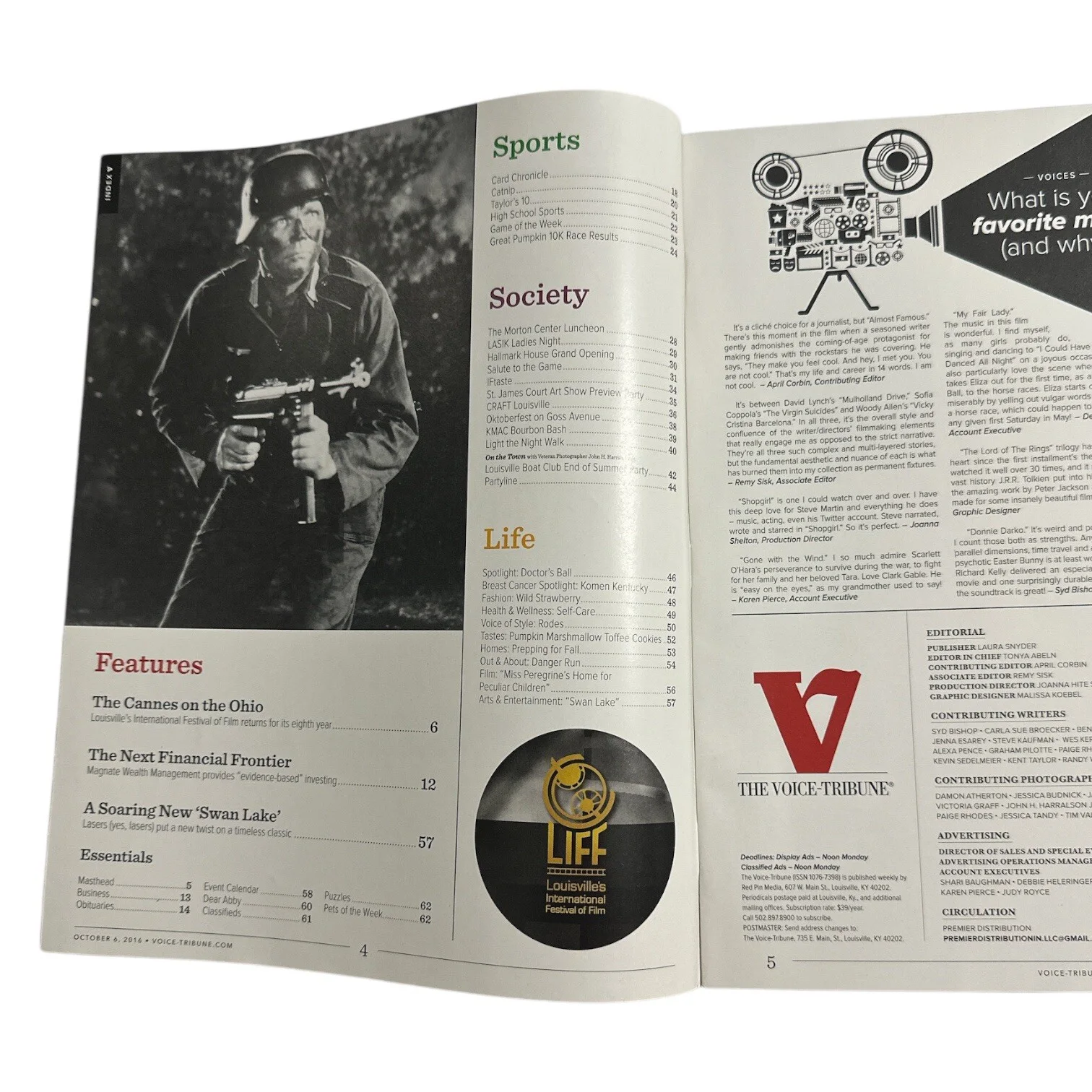 Conrad Bachmann — Conrad Bachmann Signed “Voice Tribune” Magazine! “Tremors” Hollywood Movie Actor, изображение 3