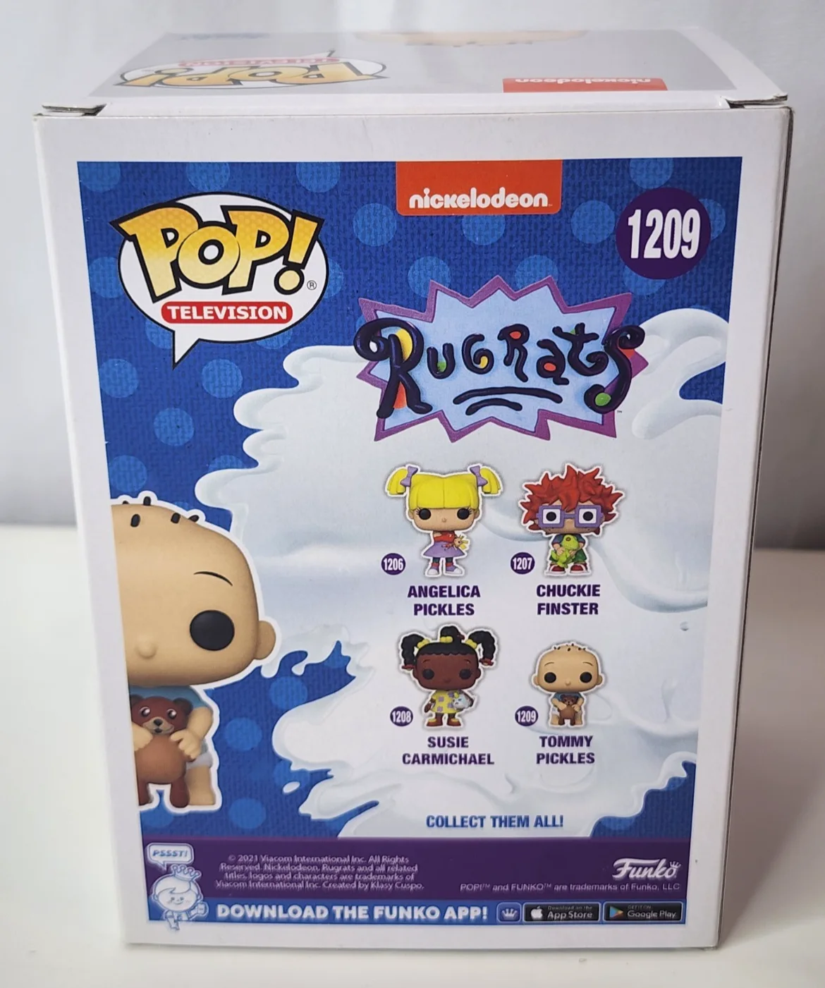 E.G. Daily — Autographed E.G. Daily Signed Tommy Pickles Rugrats #1209 Funko Pop Pristine COA, изображение 4
