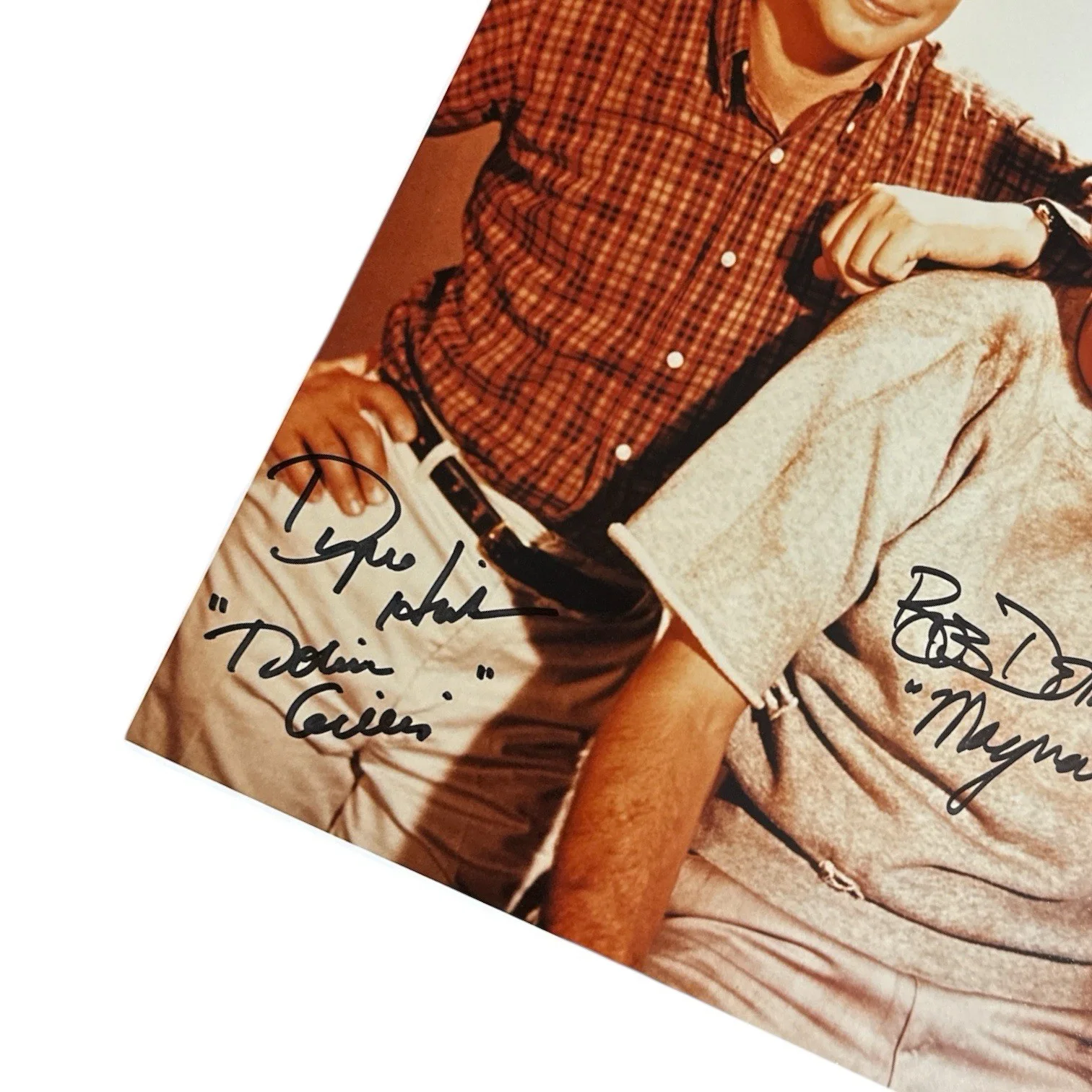 Bob Denver, Dwayne Hackman — Dobie Gillis Cast Autograph 8x10 Photo Signed by Bob Denver & Dwayne Hackman!, изображение 3