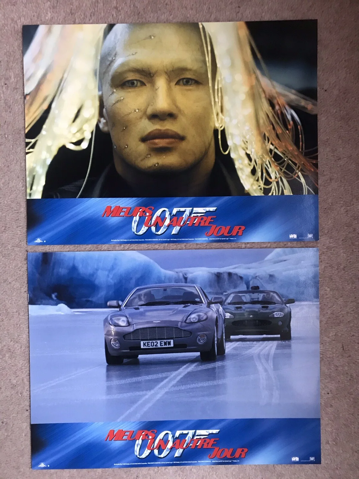 12 James Bond Die Another Day French Lobby Cards In Envelope, image 3