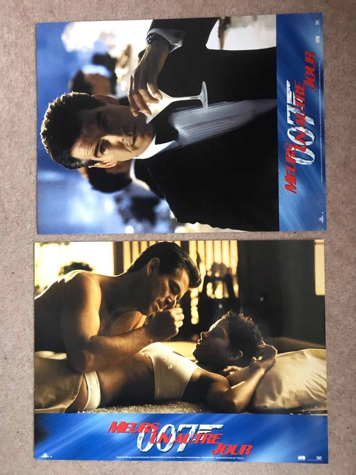 12 James Bond Die Another Day French Lobby Cards In Envelope, image 4