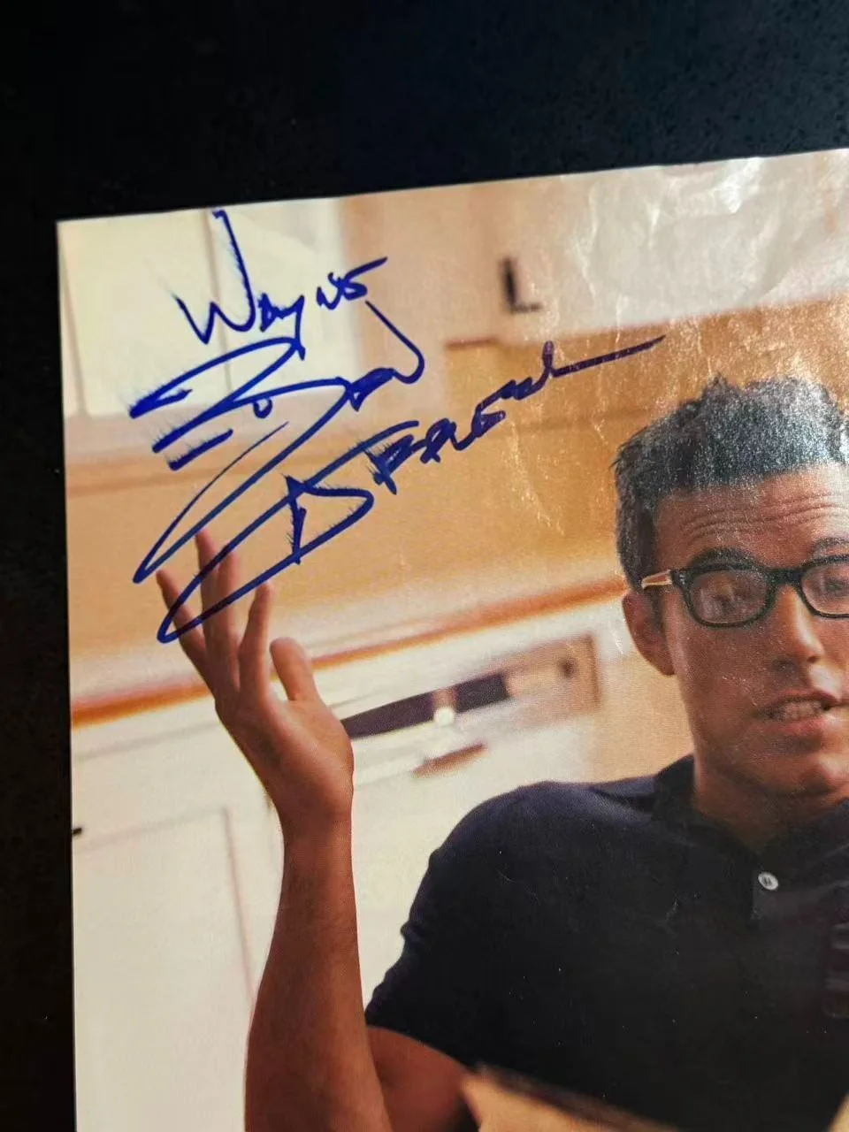Ben Affleck — Ben Affleck Signed autograph Magazine page JSA COA, image 2