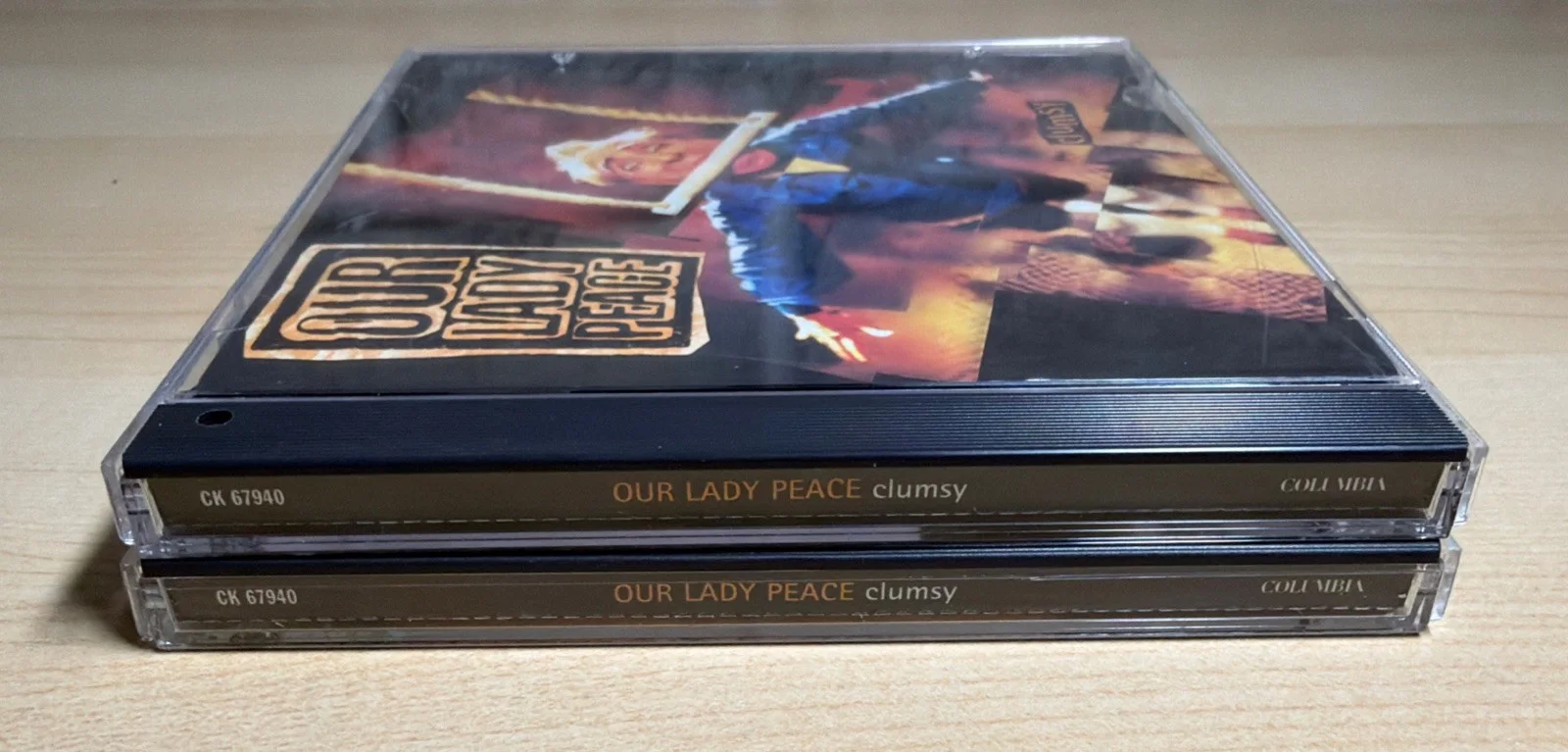 Our Lady Peace Clumsy Band Signed Autographed Promo CD + Spare 1997 MINT DISCS, изображение 3