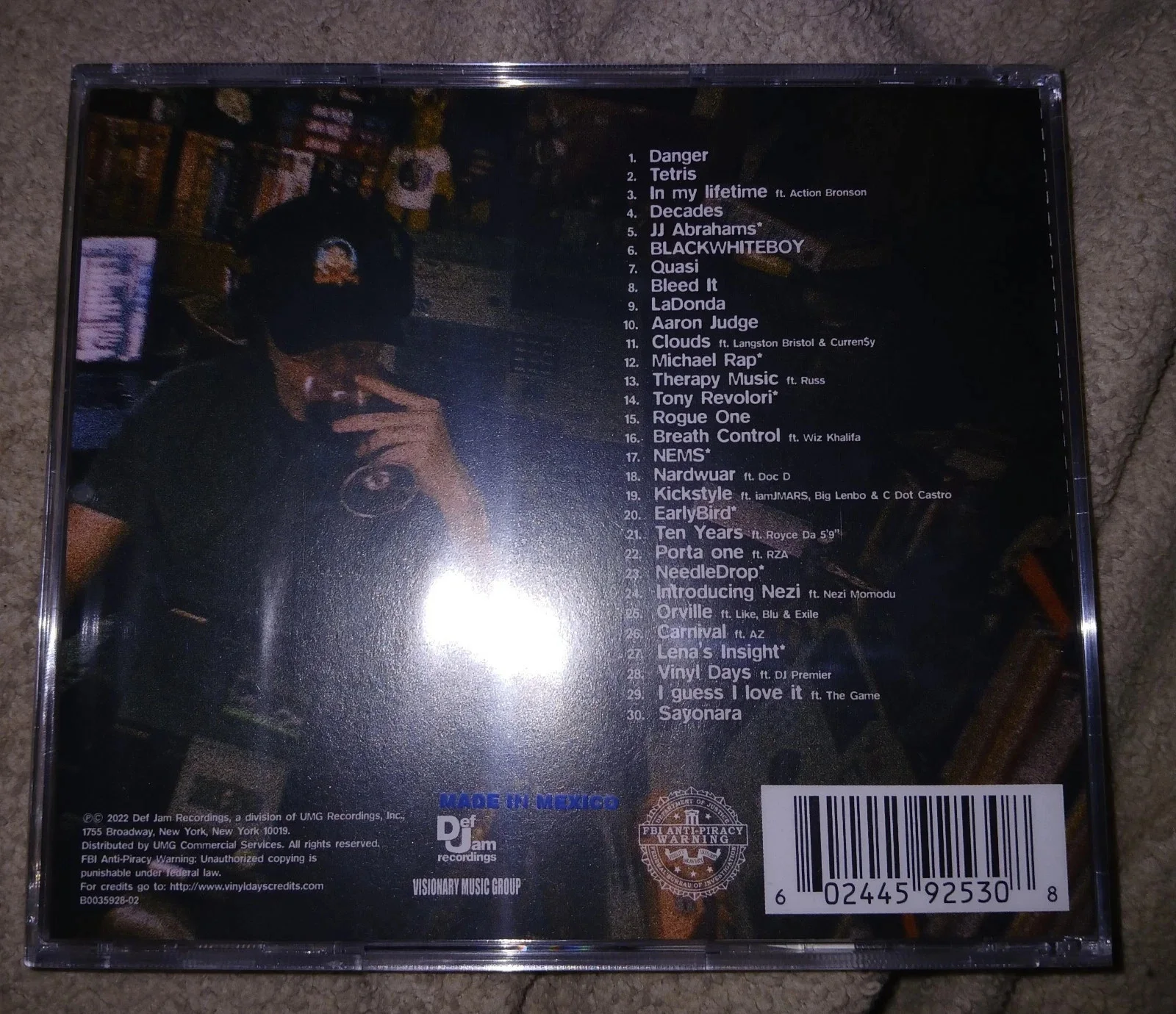 Logic Vinyl Days CD Signed Insert Brand New, image 2