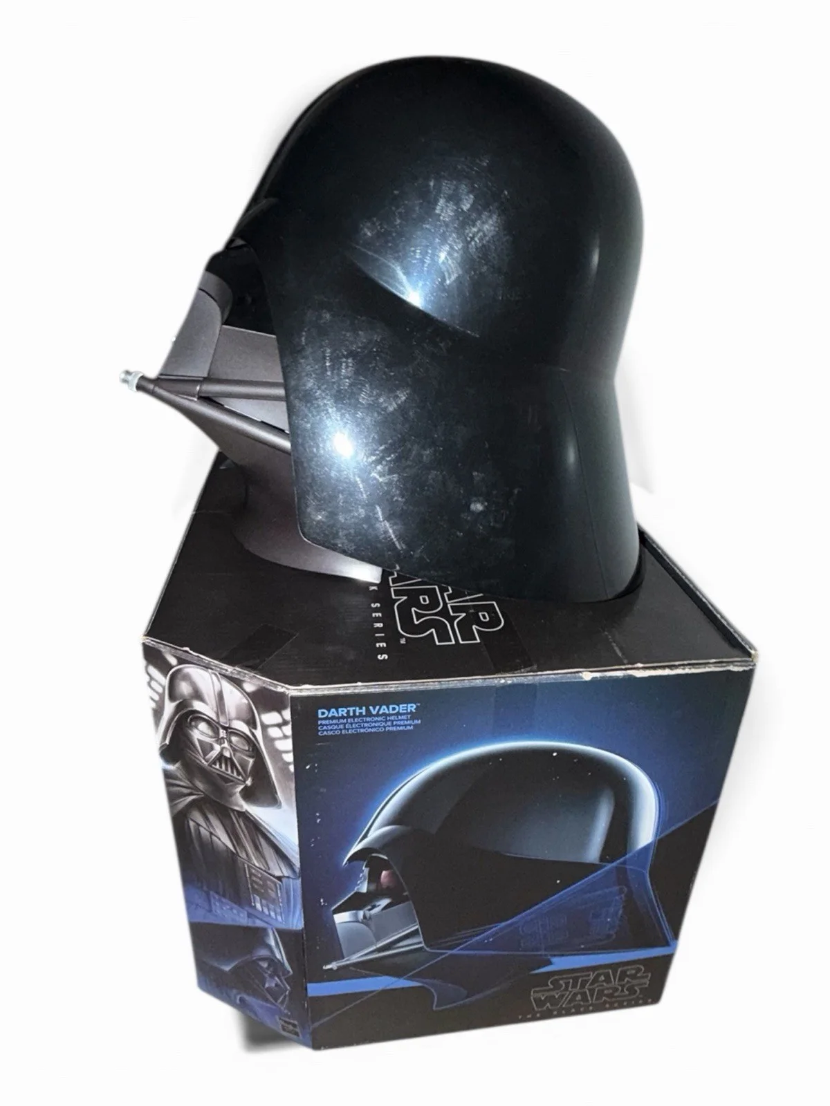 Hayden Christensen — Hayden Christensen Signed Darth Vader Star Wars Black Series Helmet PSA/DNA AUTO, image 4