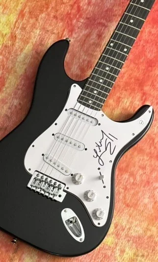 GFA What Happens in a Small Town * LINDSAY ELL * Signed Electric Guitar COA, image 2