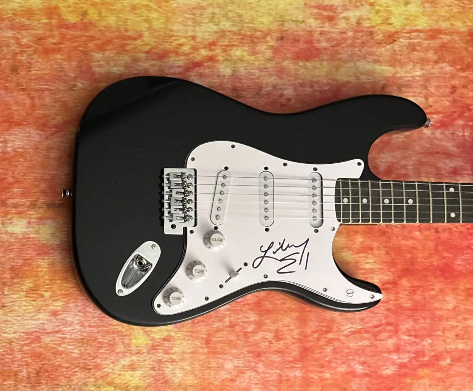 GFA What Happens in a Small Town * LINDSAY ELL * Signed Electric Guitar COA, image 5