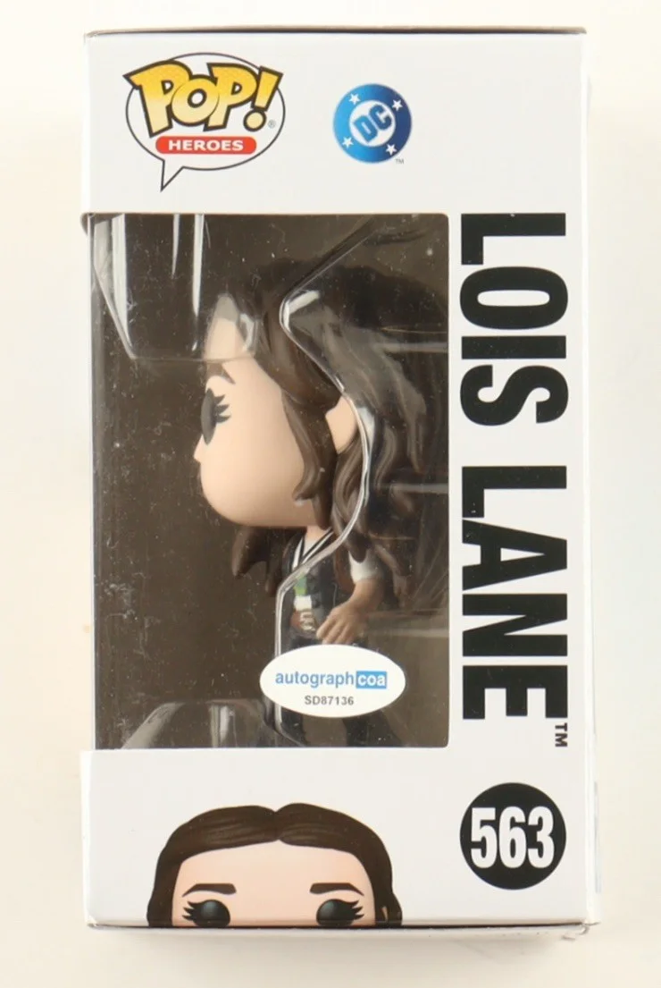 Rachel Brosnahan Signed Lois Lane Funko Pop #563 ACOA Auto DC, изображение 2