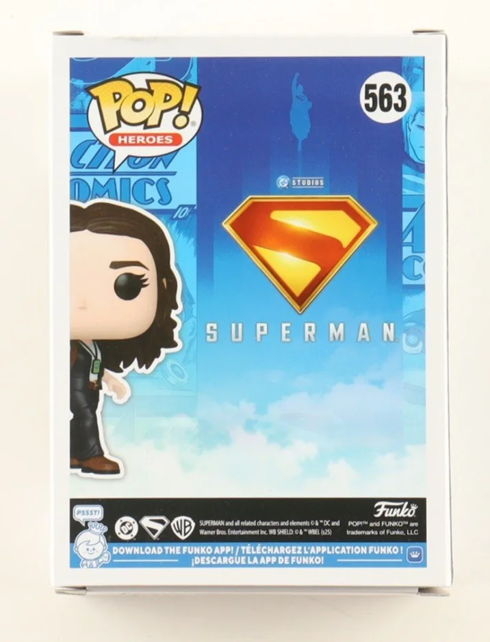 Rachel Brosnahan Signed Lois Lane Funko Pop #563 ACOA Auto DC, изображение 4