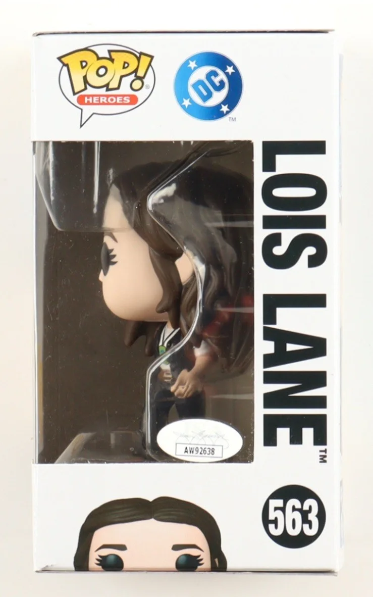 Rachel Brosnahan Signed Lois Lane Funko Pop #563 JSA Auto Yellow, image 2