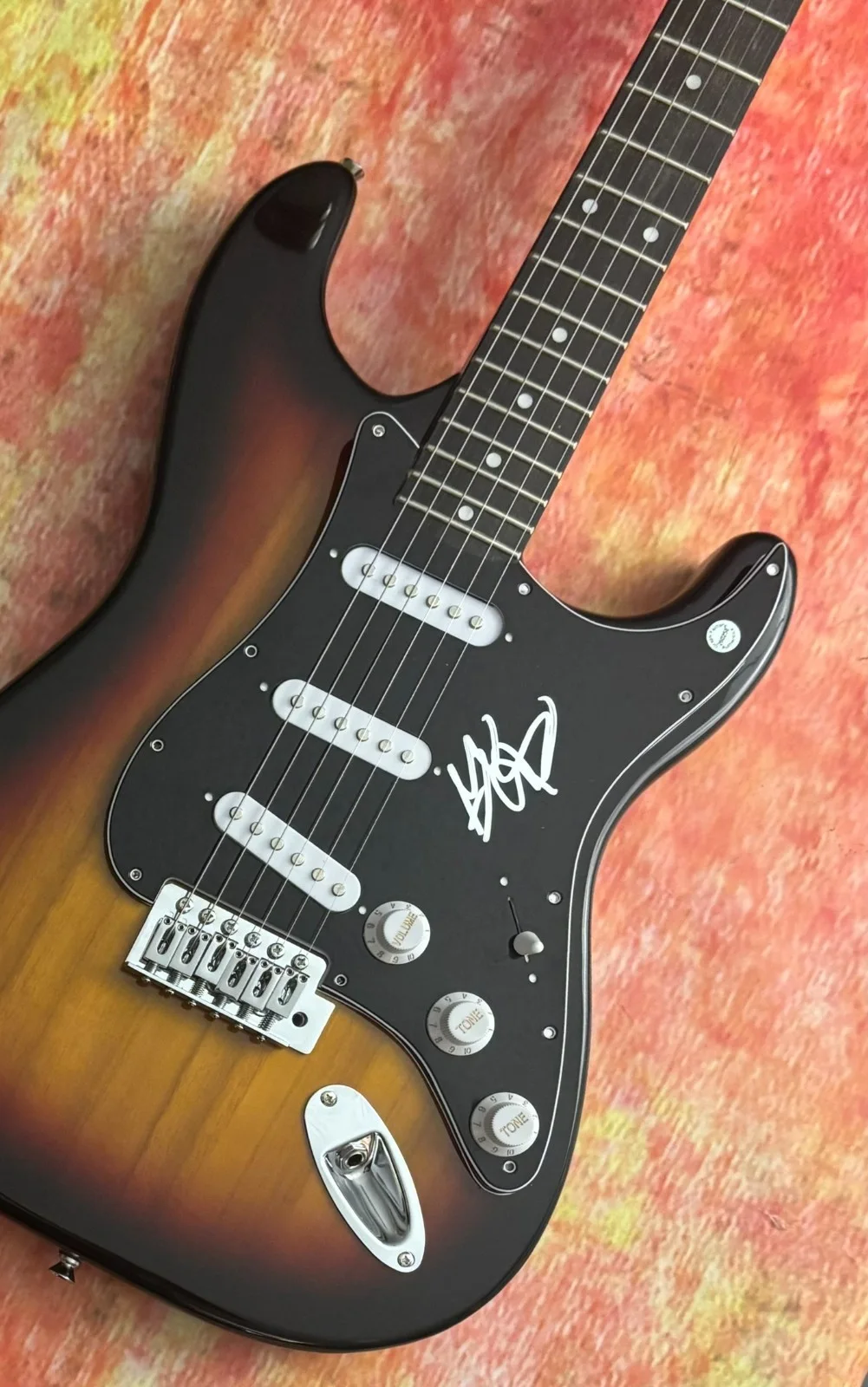 GFA Blues Star * CHRISTONE KINGFISH INGRAM * Signed Electric Guitar PROOF COA, изображение 3