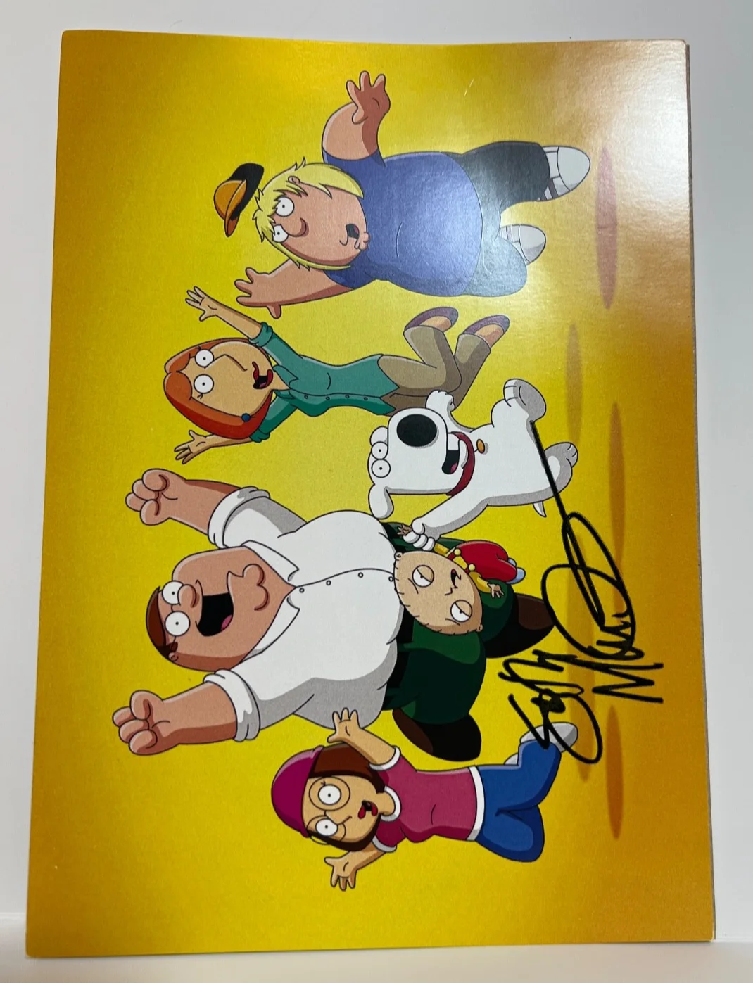 Seth McFarland — family guy Seth Mcfarlane autograph original, image 2