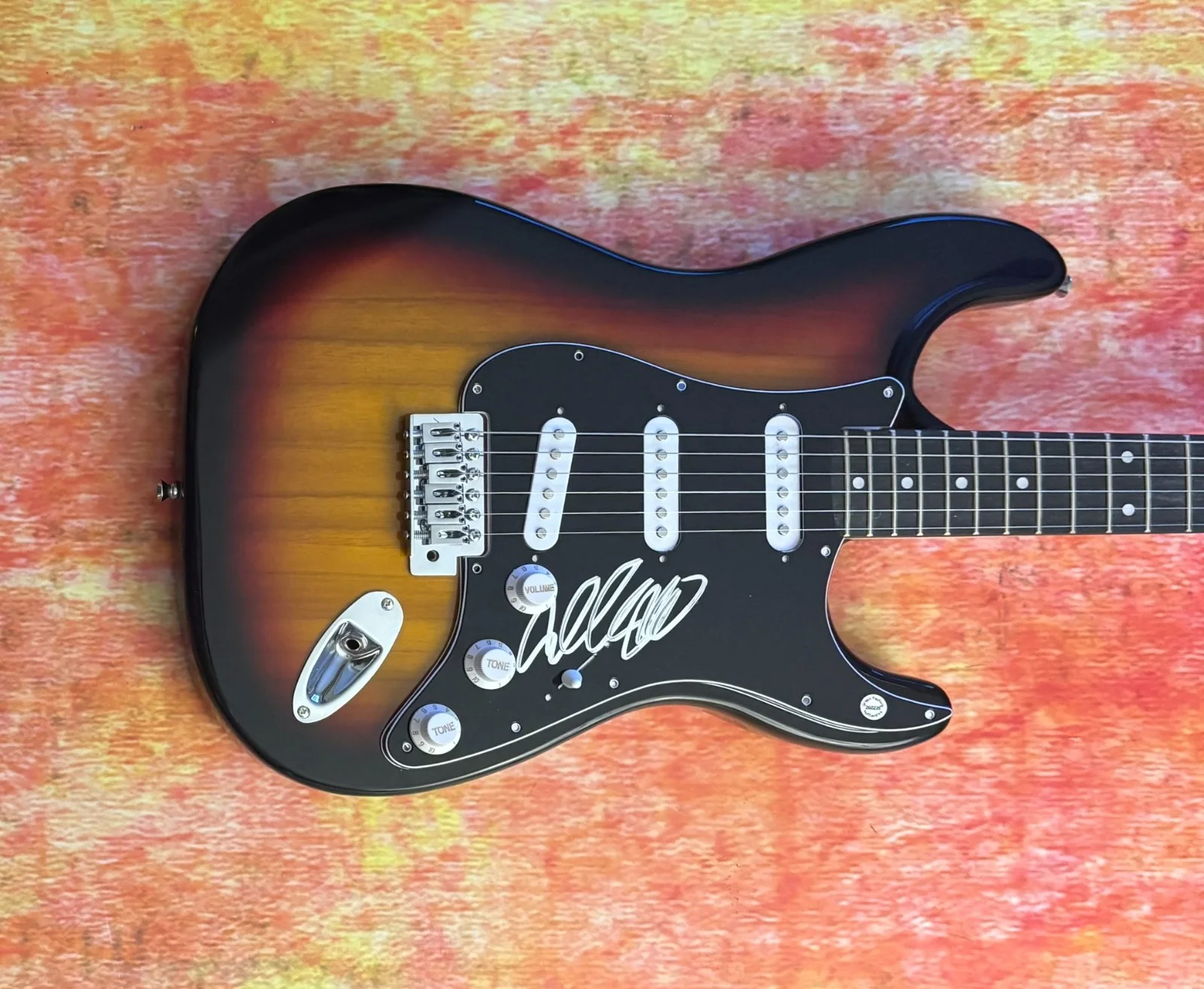 GFA Quiet Riot Guitarist * CARLOS CAVAZO * Signed Electric Guitar PROOF COA, image 2