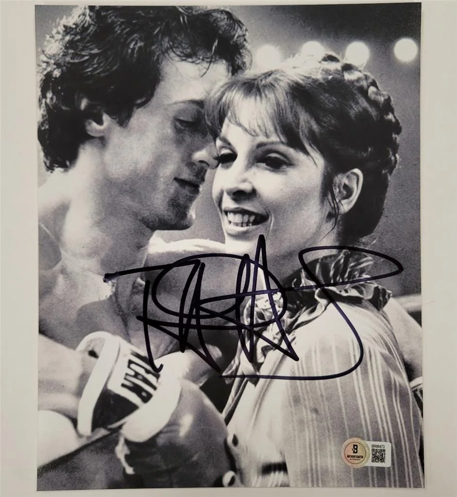 Talia Shire — Talia Shire signed Rocky 8x10 photo Adrian Balboa autograph ~ Beckett BAS