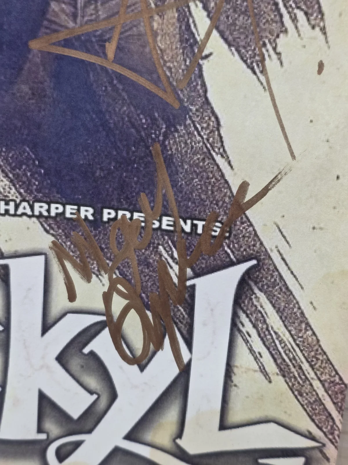 Jackyl Signed Small Fan Printed Poster, image 2