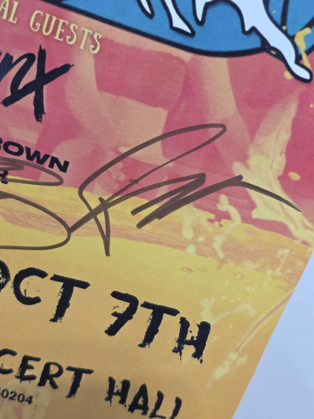 Attila Signed Small Fan Printed Poster, image 2