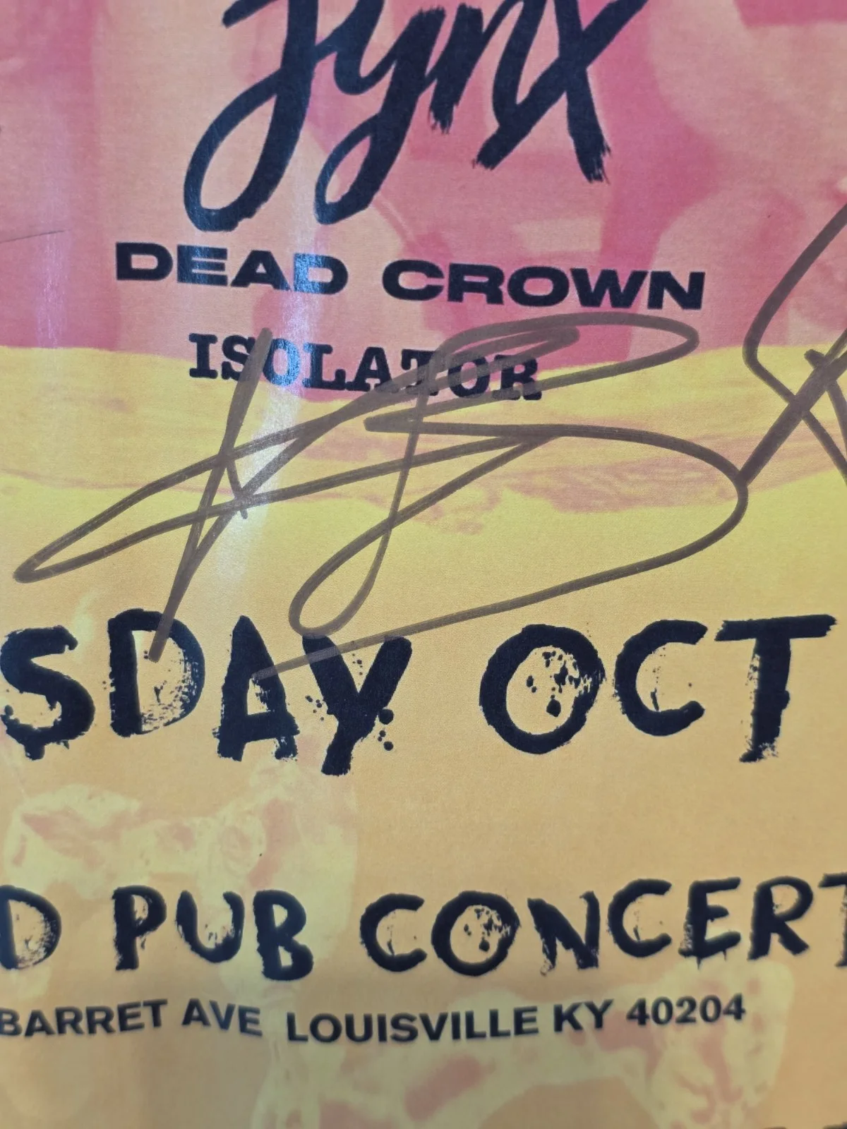 Attila Signed Small Fan Printed Poster, image 3