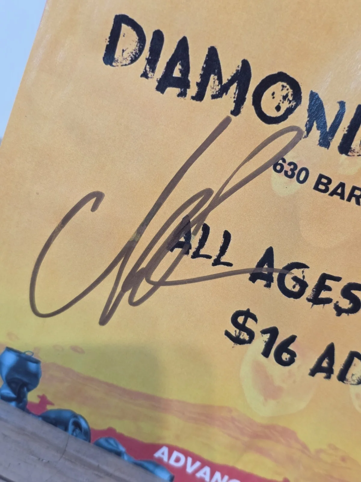 Attila Signed Small Fan Printed Poster, image 5