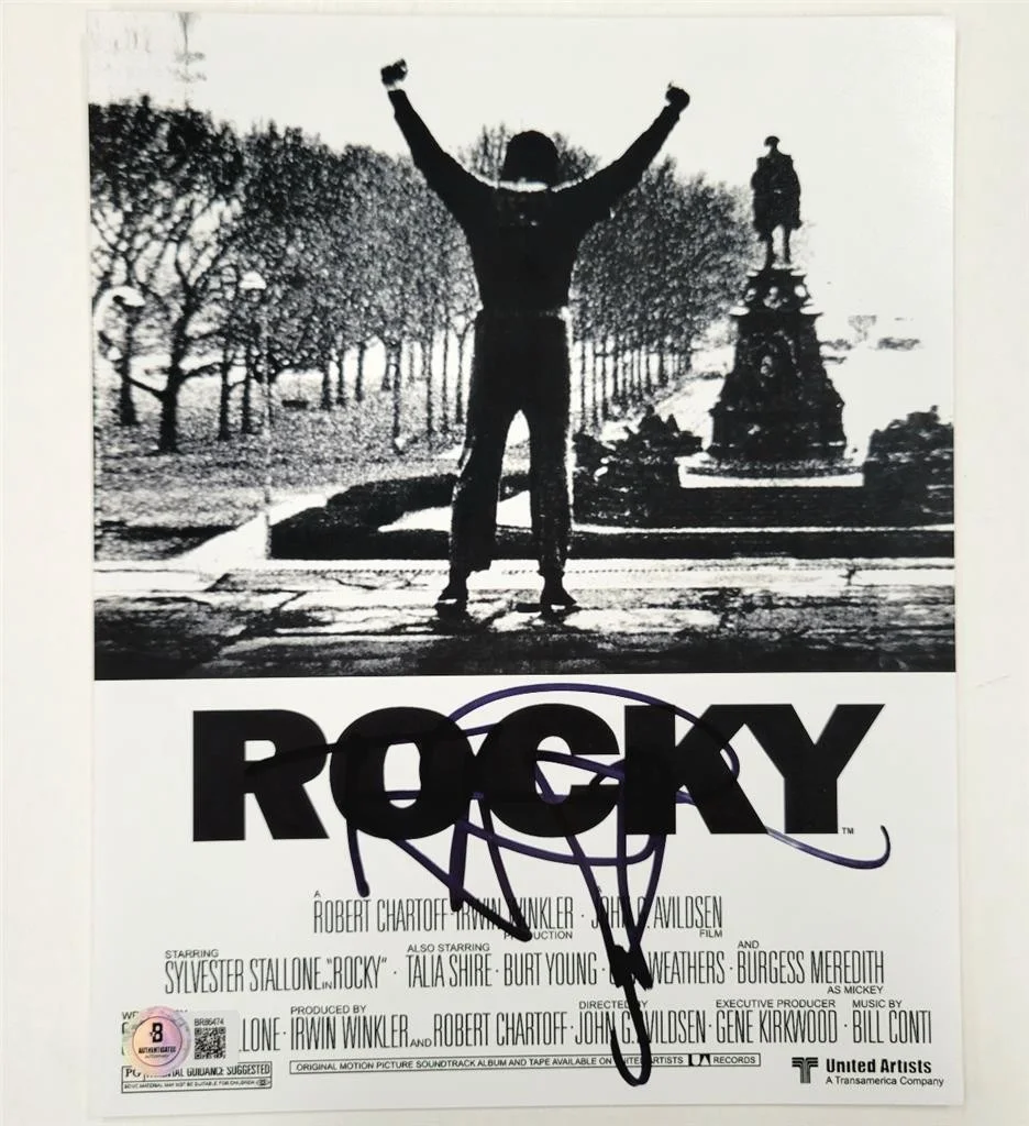 Talia Shire — Talia Shire signed Rocky 8x10 photo Adrian Balboa autograph ~ Beckett BAS