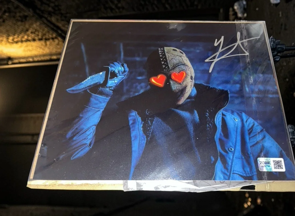 Yoson An — Yoson An Signed 8x10 Heart Eyes Killer Photo Mulan Star Horror Zobie COA A29795