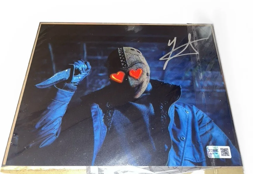 Yoson An — Yoson An Signed 8x10 Heart Eyes Killer Photo Mulan Star Horror Zobie COA A29795, изображение 5