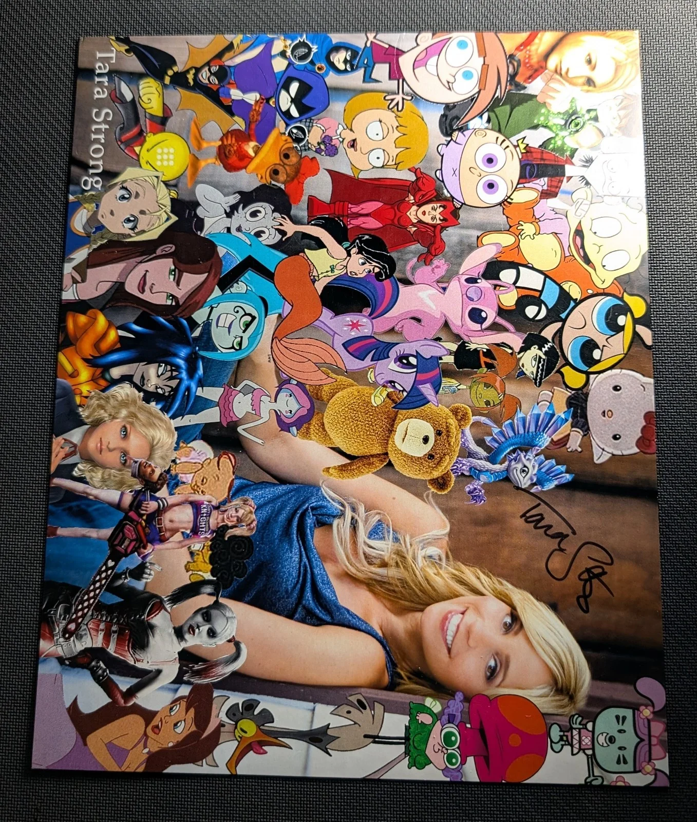 Tara Strong — Tara Strong Hand Signed 5x8 Photo Autographed Voice Actor Timmy Turner