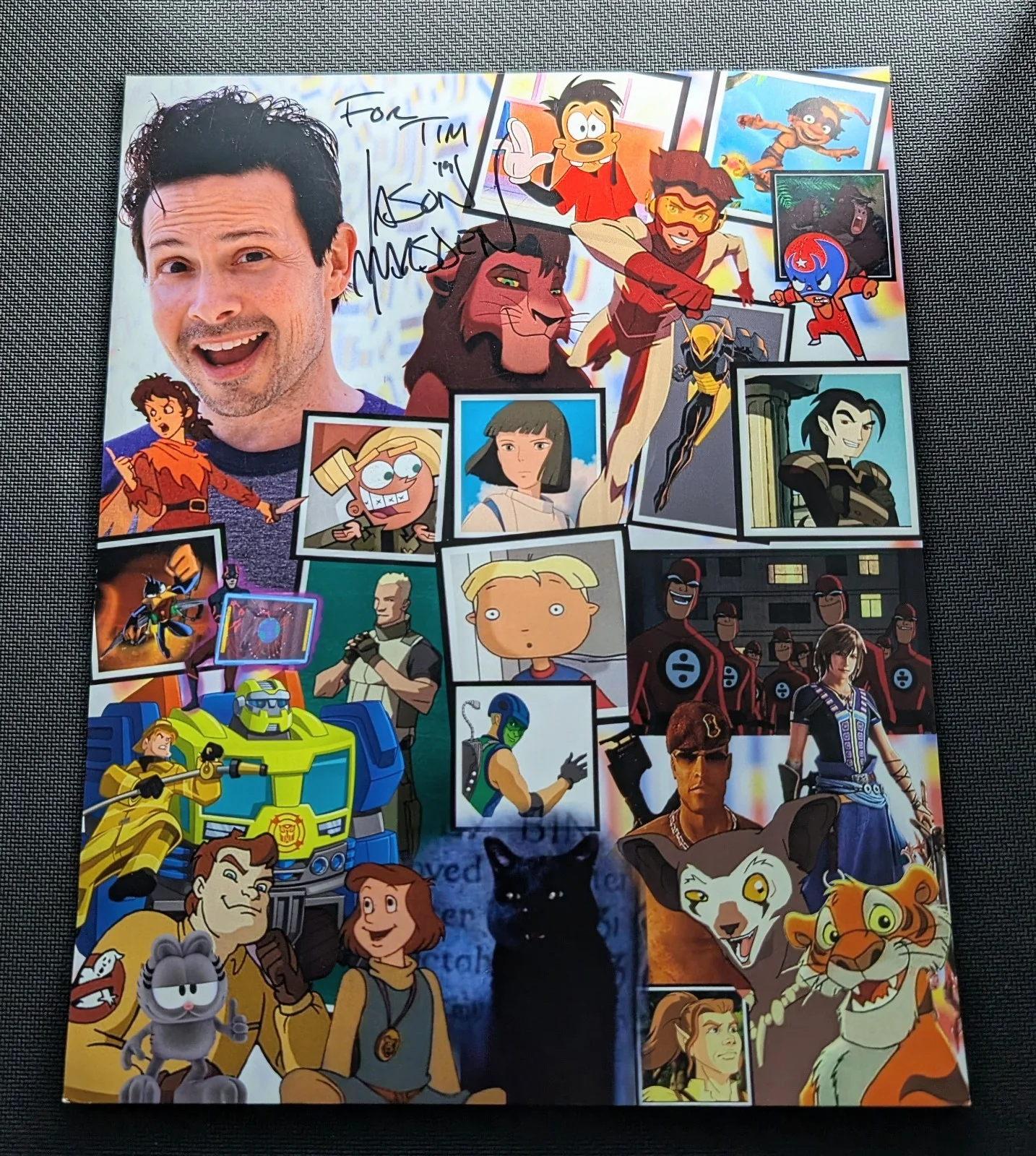 Jason Marsden — Jason Marsden Hand Signed 5x8 Photo Autographed Voice Actor "Max Goof"