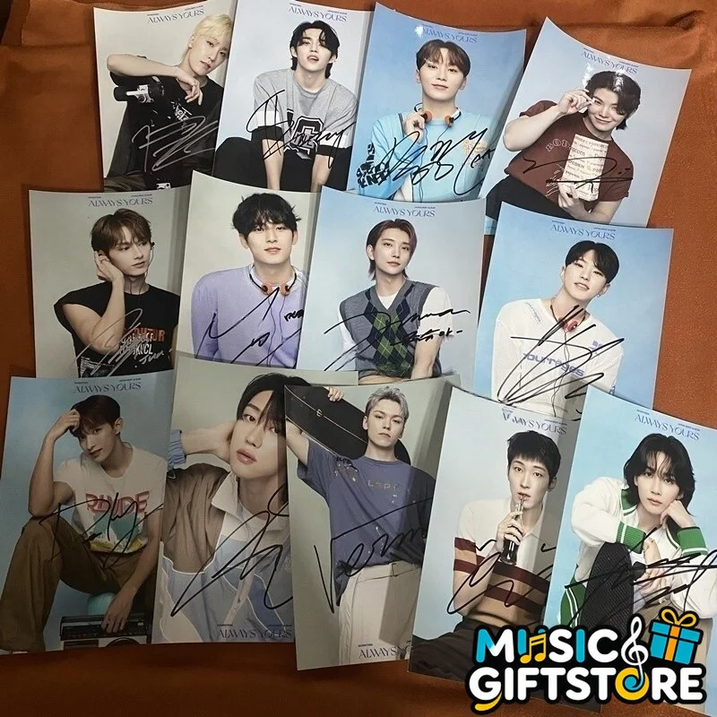 Seventeen Autographed Signed PHOTO Always Yours K-POP 4*6 2024 #MUGS, image 2